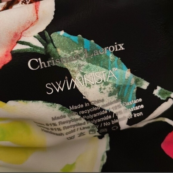 SWIMINISTA + CHRISTIAN LACROIX BIKINI BOTTOM NWT SZ S - Picture 4 of 8